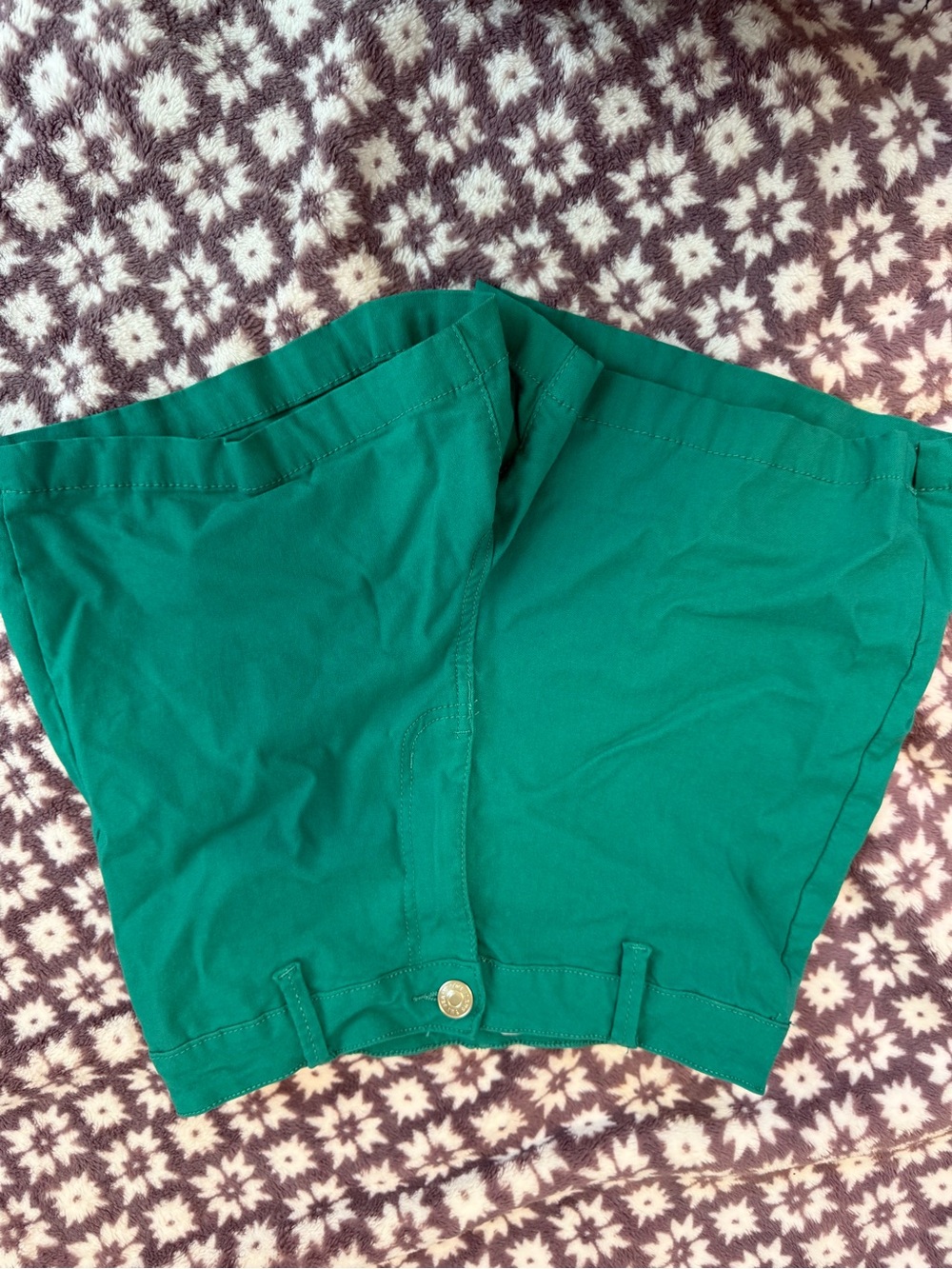 Zenana Outfitters Teal High Waist Shorts